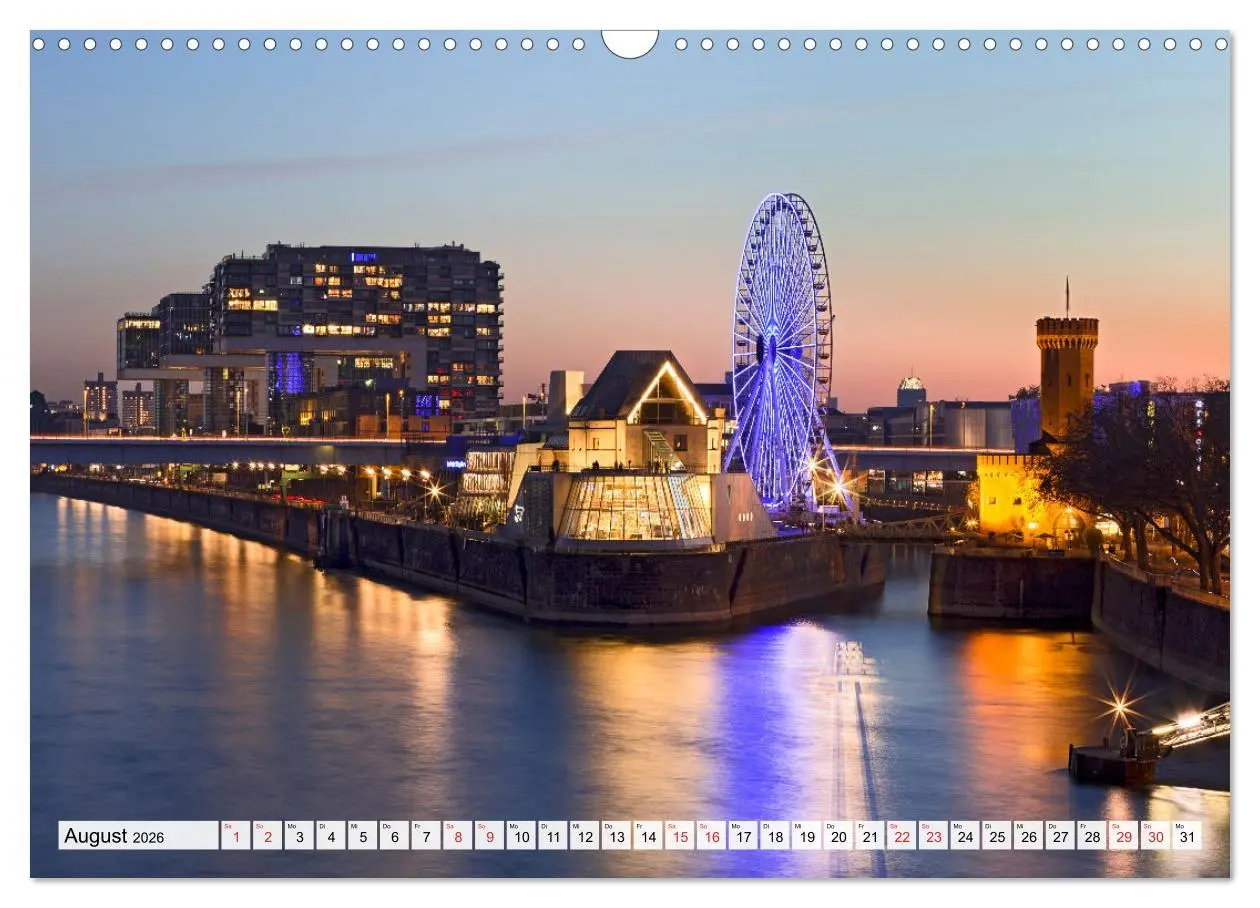 Bild: 9783457745717 | KÖLNER LICHTERZAUBER (Wandkalender 2026 DIN A3 quer), CALVENDO...