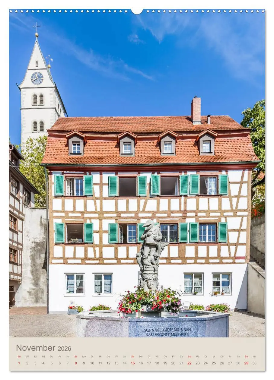 Bild: 9783516385717 | MEERSBURG UND KONSTANZ Historie am Bodensee (Wandkalender 2026 DIN...