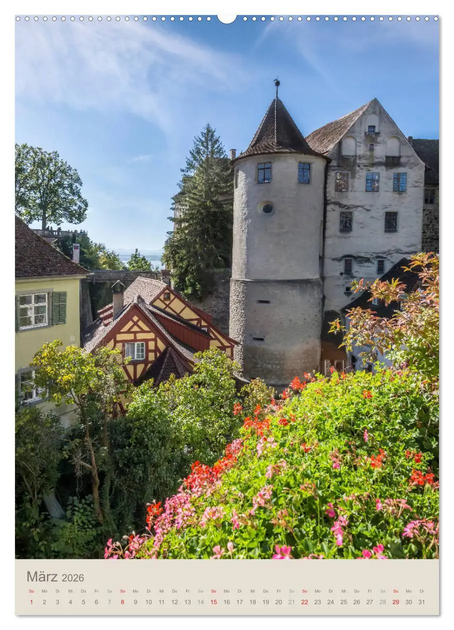 Bild: 9783516385717 | MEERSBURG UND KONSTANZ Historie am Bodensee (Wandkalender 2026 DIN...