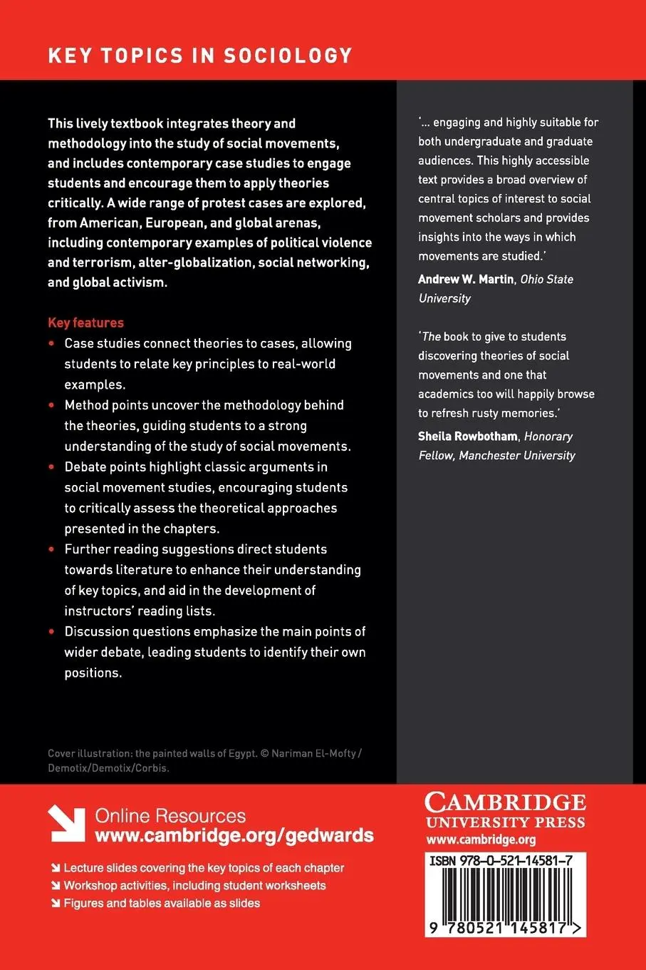 Rückseite: 9780521145817 | Social Movements and Protest | Gemma Edwards | Taschenbuch | Englisch