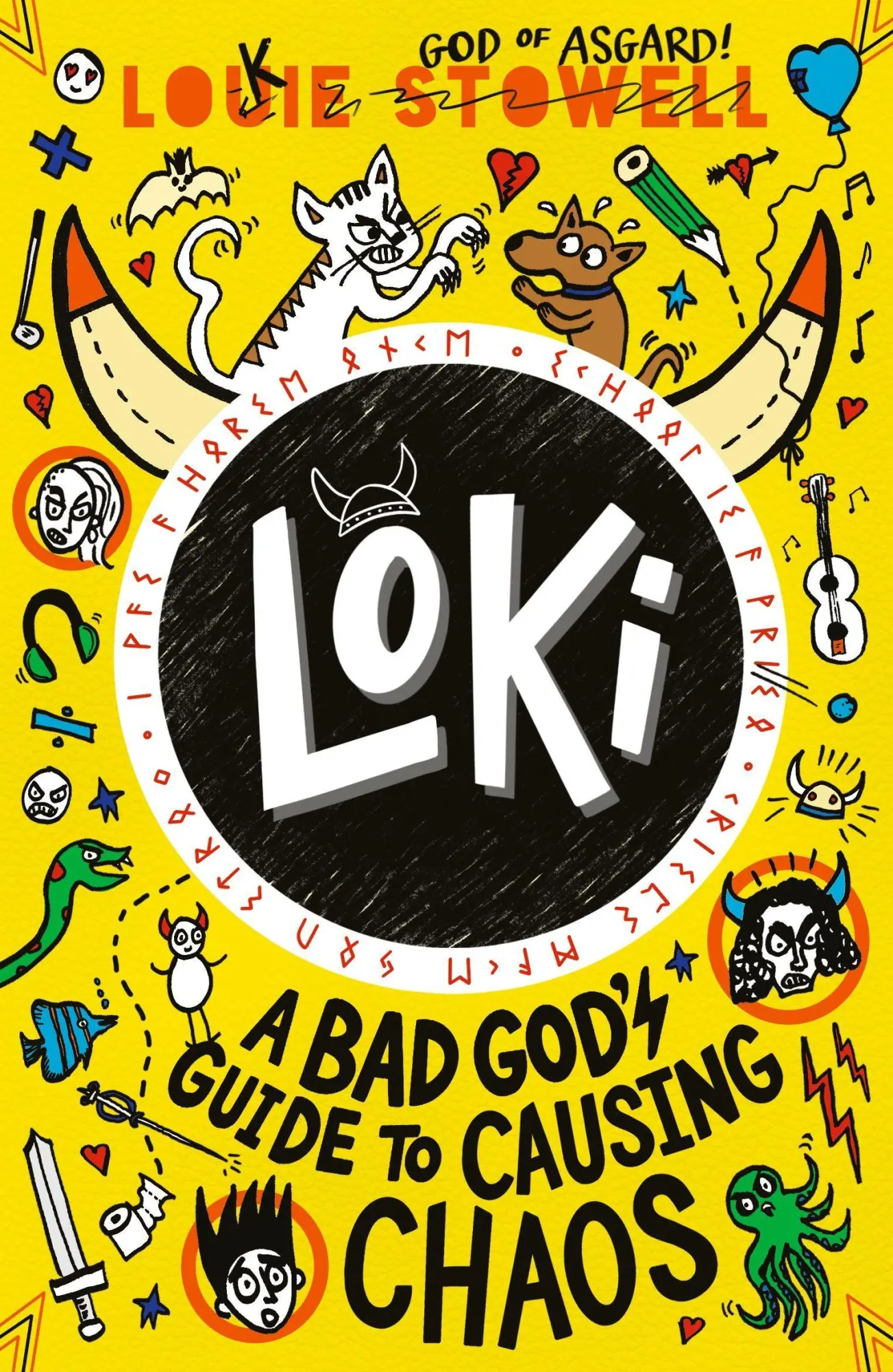 Cover: 9781529515817 | Loki: A Bad God's Guide to Causing Chaos | Louie Stowell | Taschenbuch