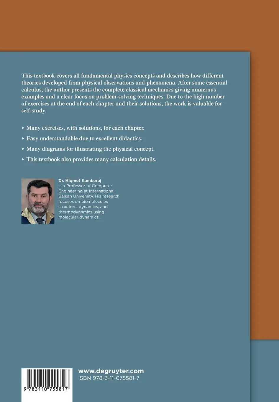 Rückseite: 9783110755817 | Classical Mechanics | Hiqmet Kamberaj | Taschenbuch | XIV | Englisch