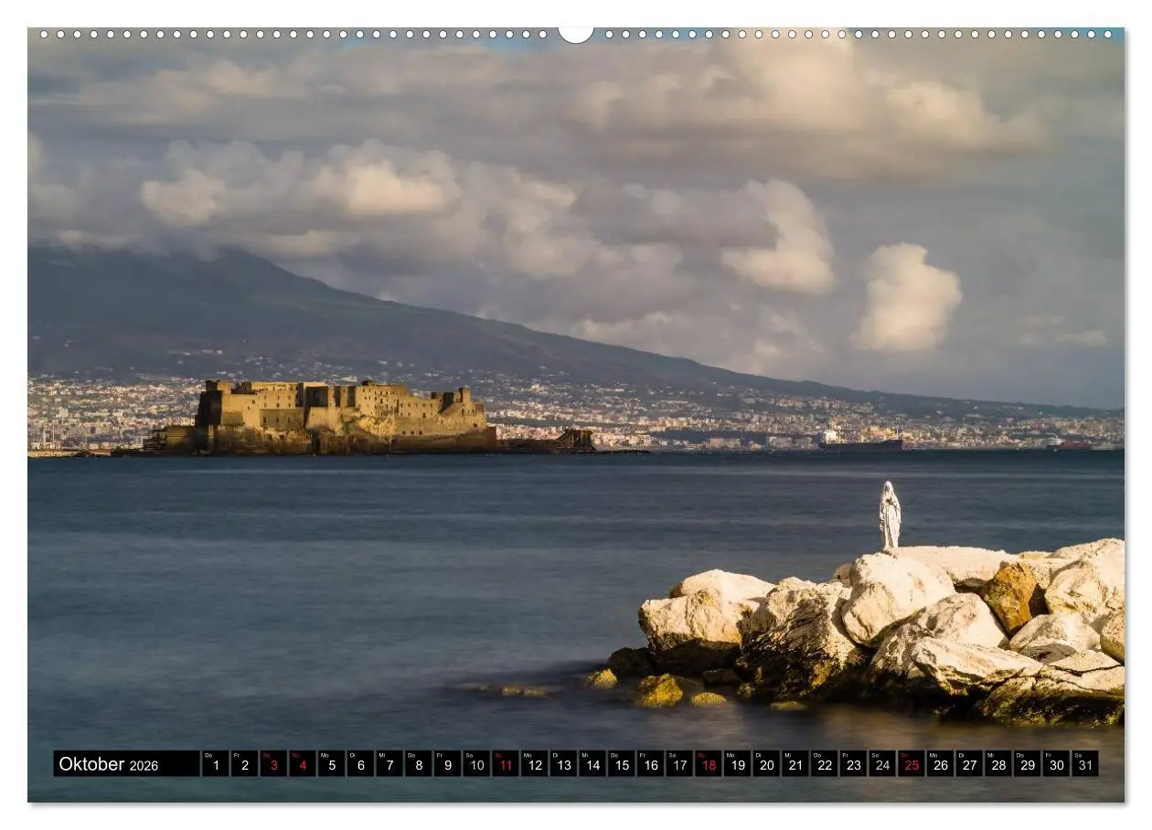 Bild: 9783516135817 | Neapel - Napoli (Wandkalender 2026 DIN A2 quer), CALVENDO...