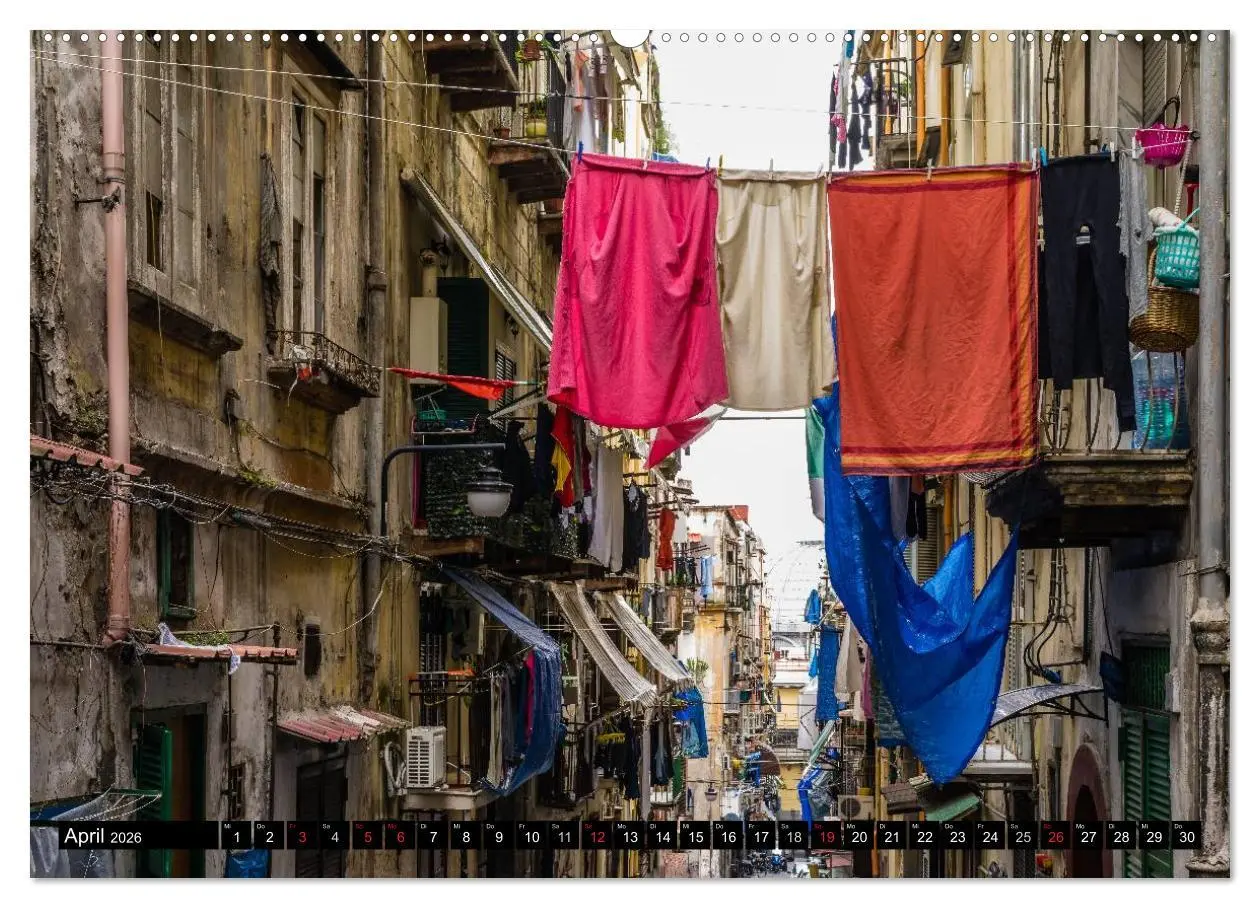 Bild: 9783516135817 | Neapel - Napoli (Wandkalender 2026 DIN A2 quer), CALVENDO...