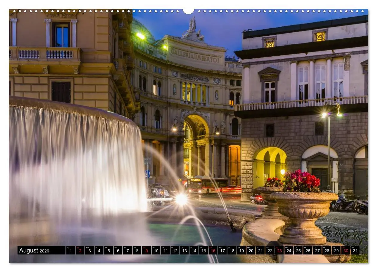 Bild: 9783516135817 | Neapel - Napoli (Wandkalender 2026 DIN A2 quer), CALVENDO...