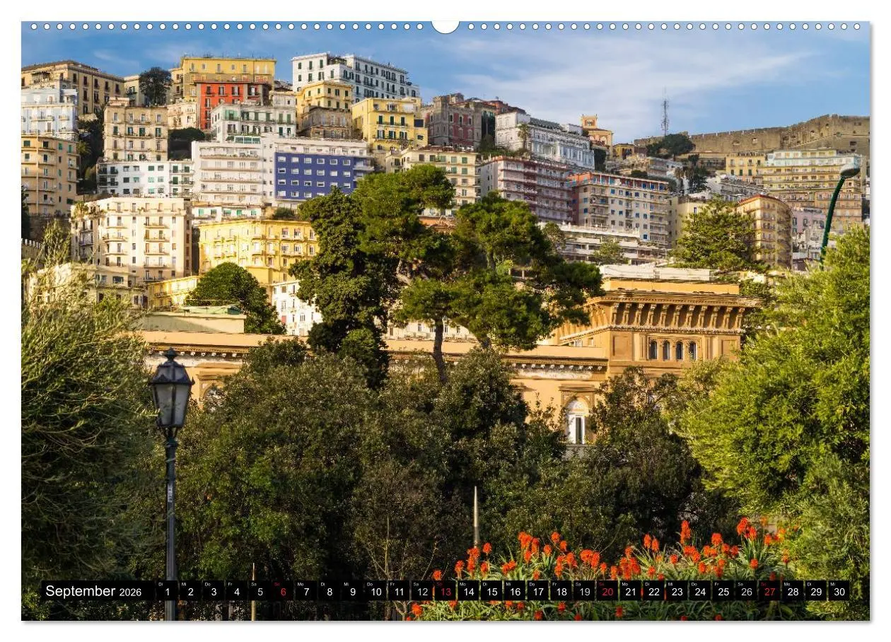 Bild: 9783516135817 | Neapel - Napoli (Wandkalender 2026 DIN A2 quer), CALVENDO...