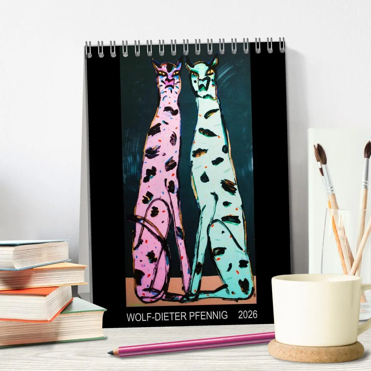 Bild: 9783516445817 | Wolf-Dieter Pfennig Kalender (Tischkalender 2026 DIN A5 hoch),...