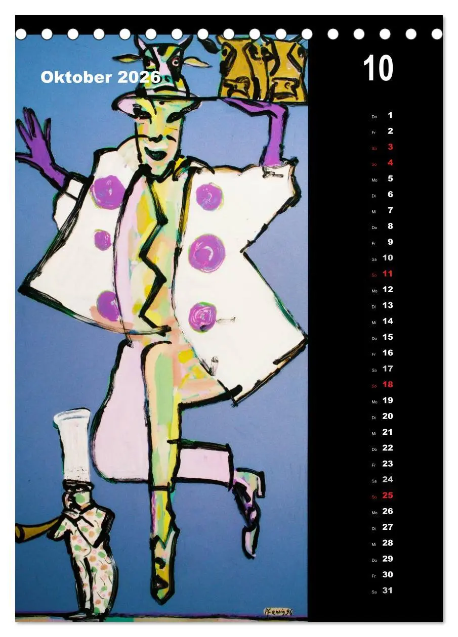Bild: 9783516445817 | Wolf-Dieter Pfennig Kalender (Tischkalender 2026 DIN A5 hoch),...
