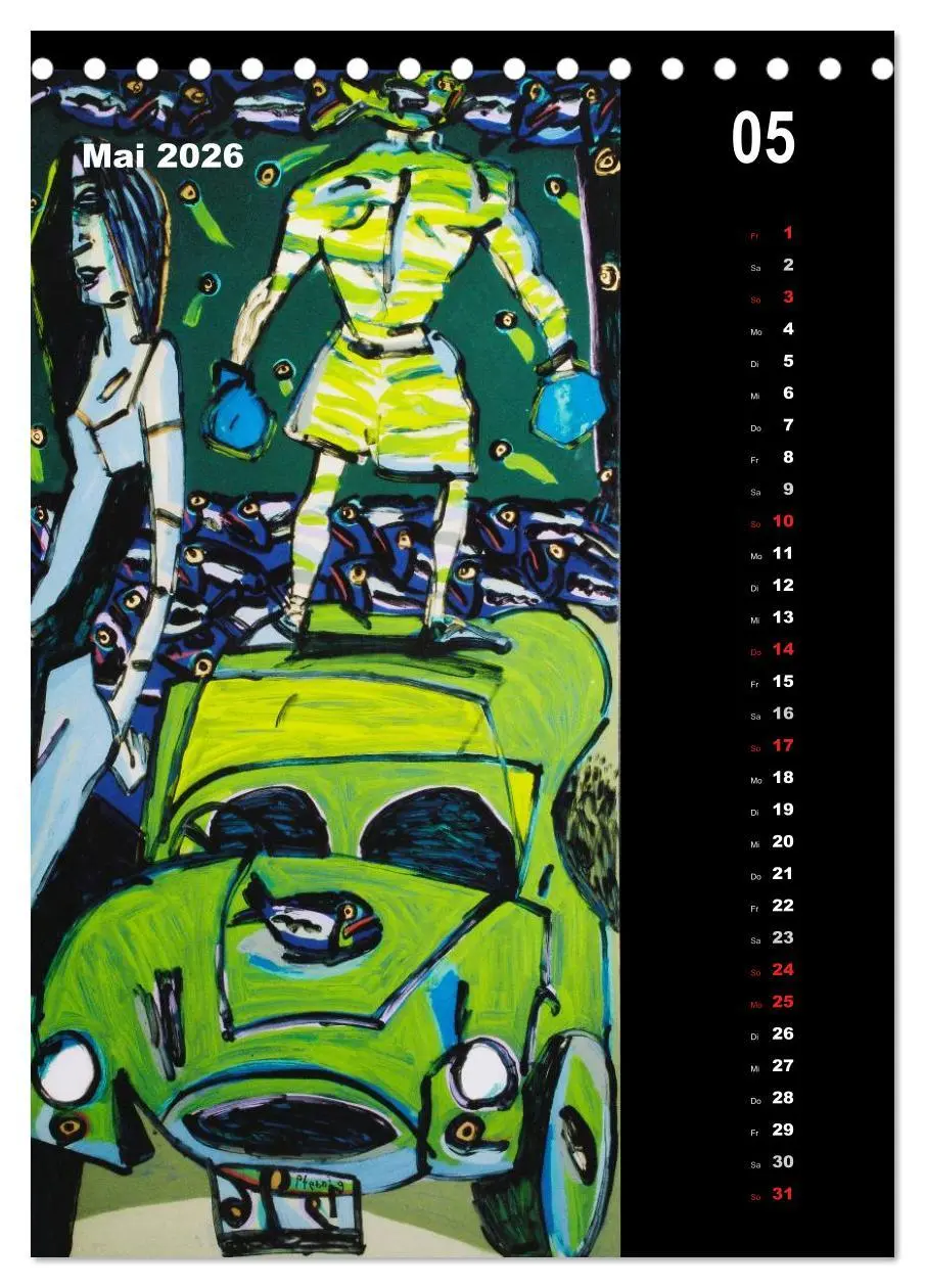 Bild: 9783516445817 | Wolf-Dieter Pfennig Kalender (Tischkalender 2026 DIN A5 hoch),...