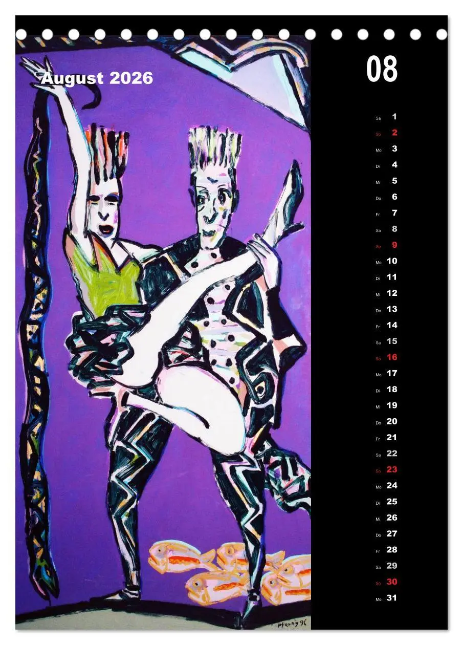 Bild: 9783516445817 | Wolf-Dieter Pfennig Kalender (Tischkalender 2026 DIN A5 hoch),...