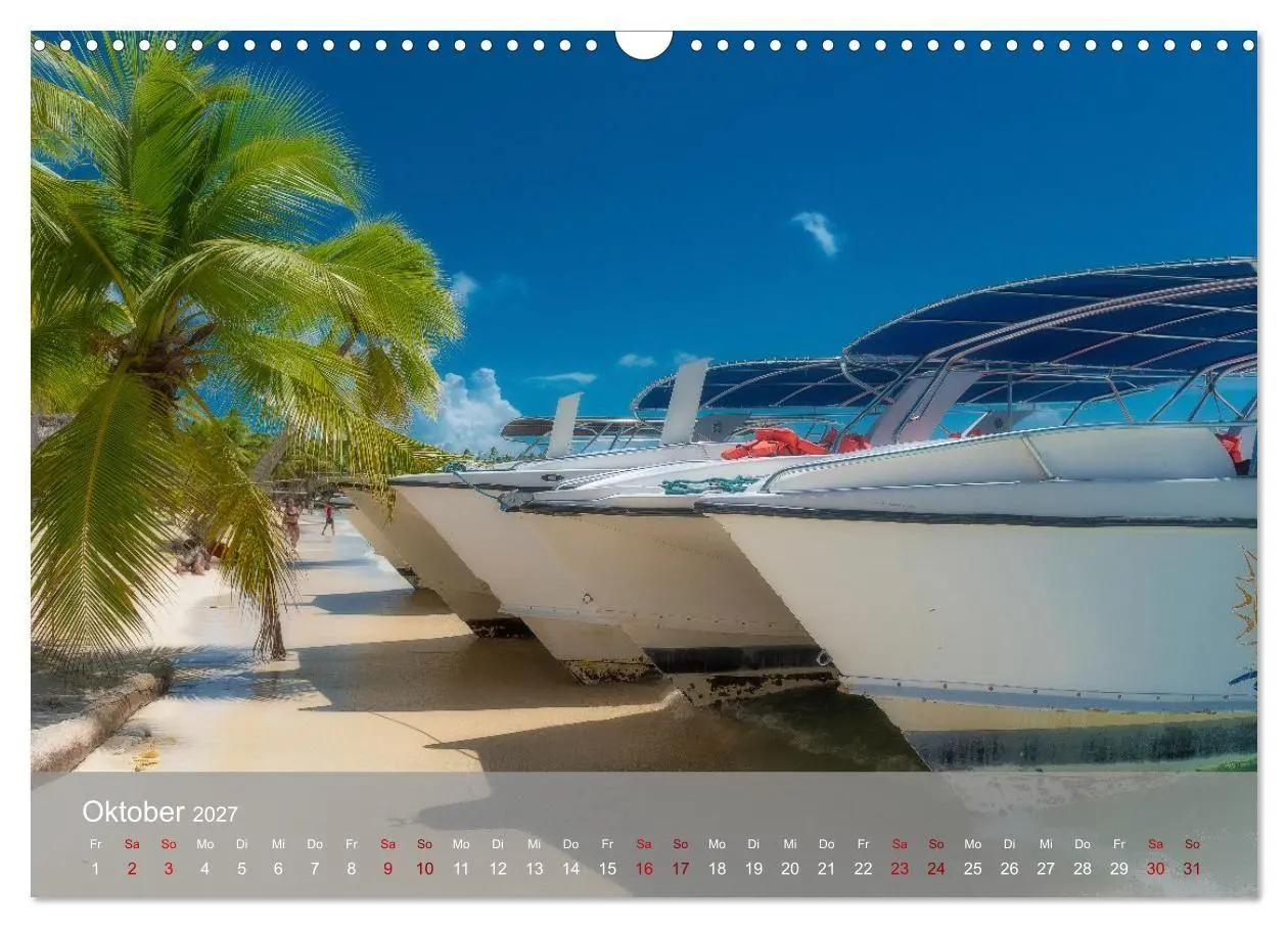 Bild: 9783569465817 | Karibik Traum Isla Saona (Wandkalender 2027 DIN A3 quer), CALVENDO...
