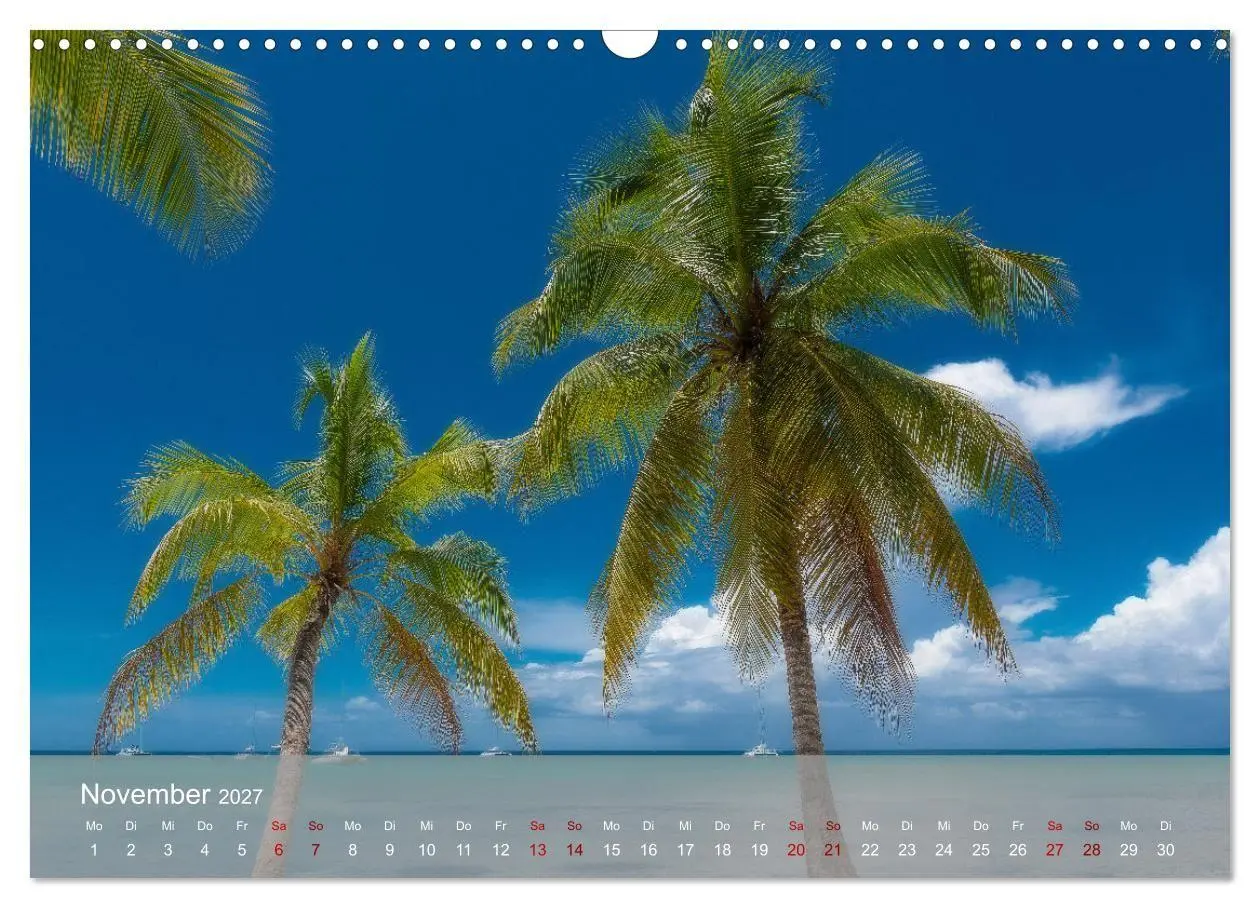 Bild: 9783569465817 | Karibik Traum Isla Saona (Wandkalender 2027 DIN A3 quer), CALVENDO...