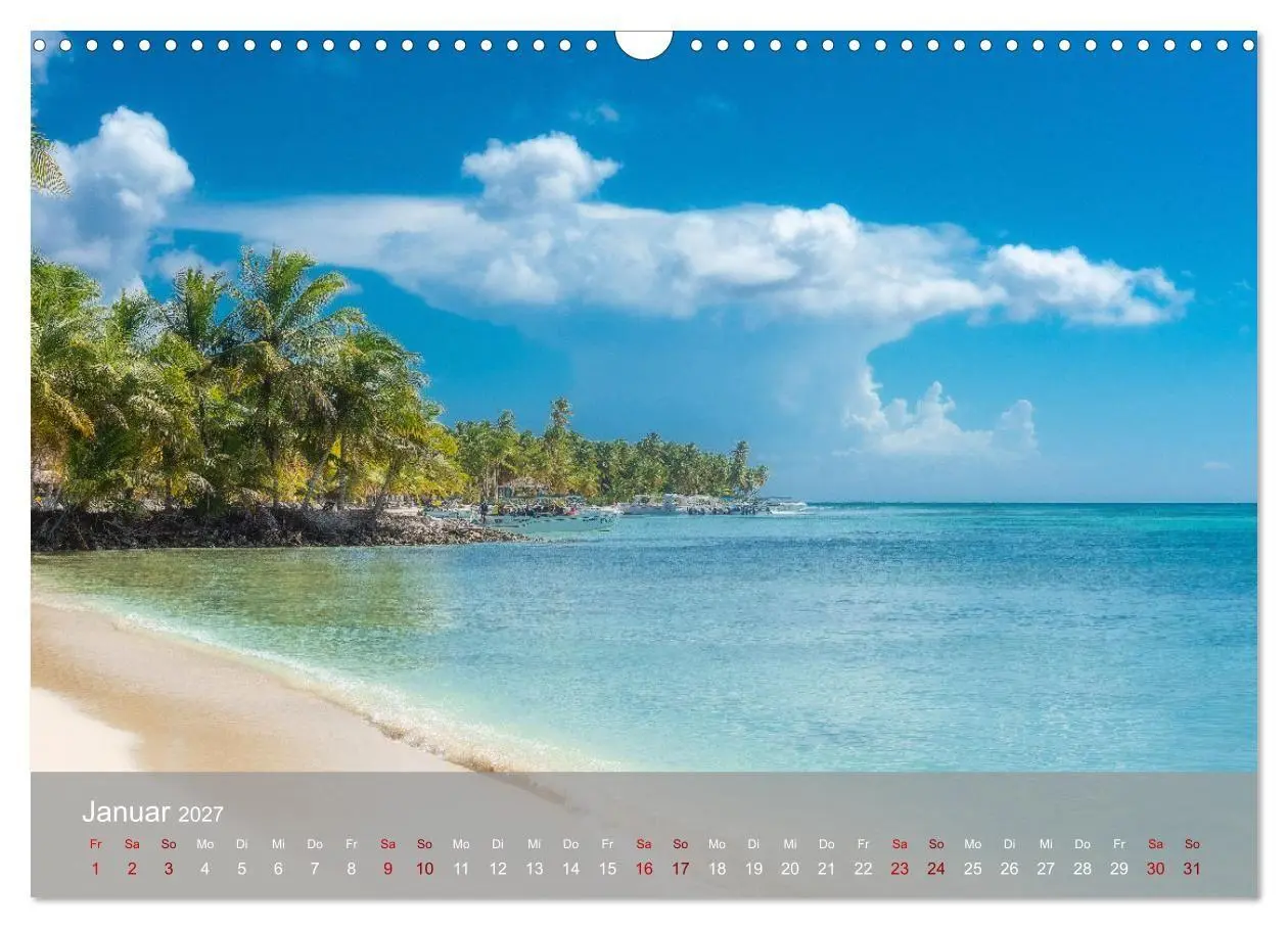 Bild: 9783569465817 | Karibik Traum Isla Saona (Wandkalender 2027 DIN A3 quer), CALVENDO...