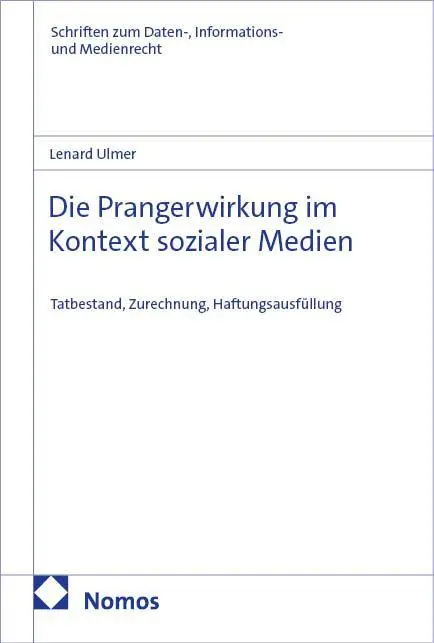 Die Prangerwirkung im Kontext sozialer Medien