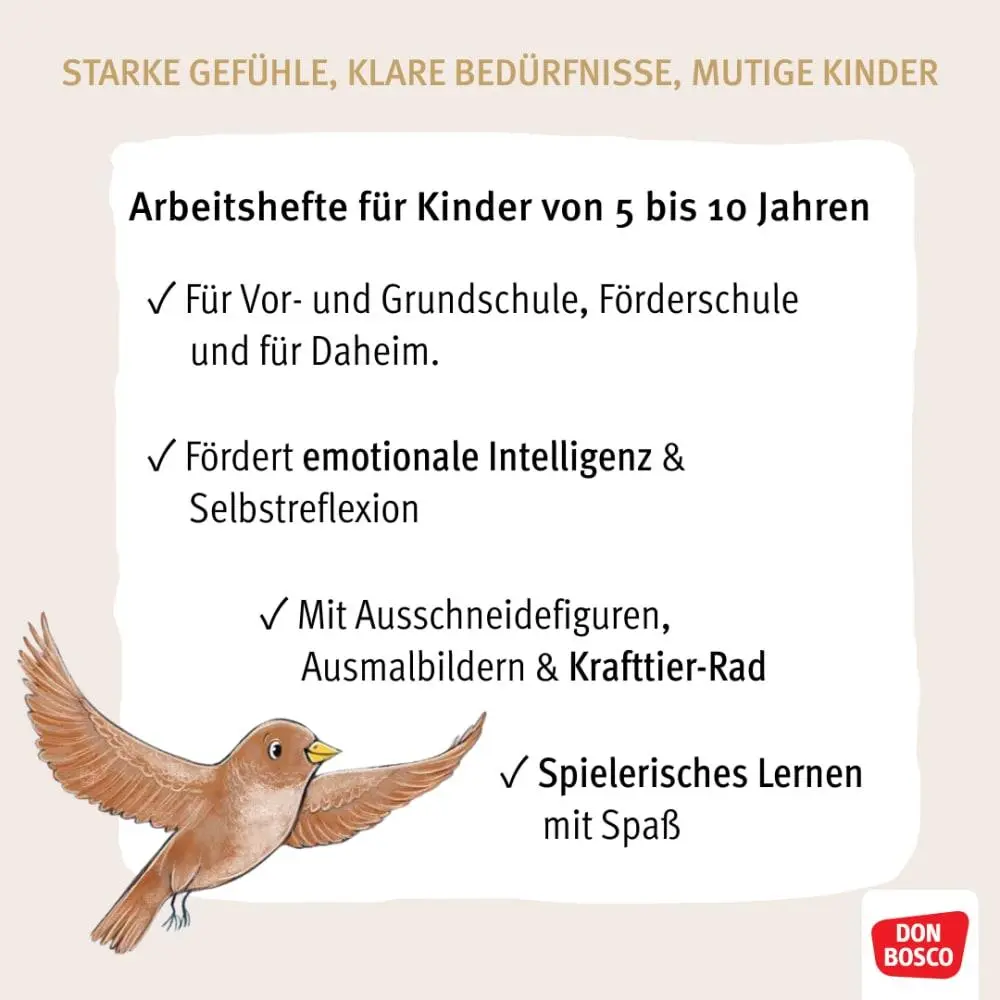 Bild: 9783769825817 | Mein Krafttier-Heft. Ausmalen, ausfüllen und die eigene Stärke...