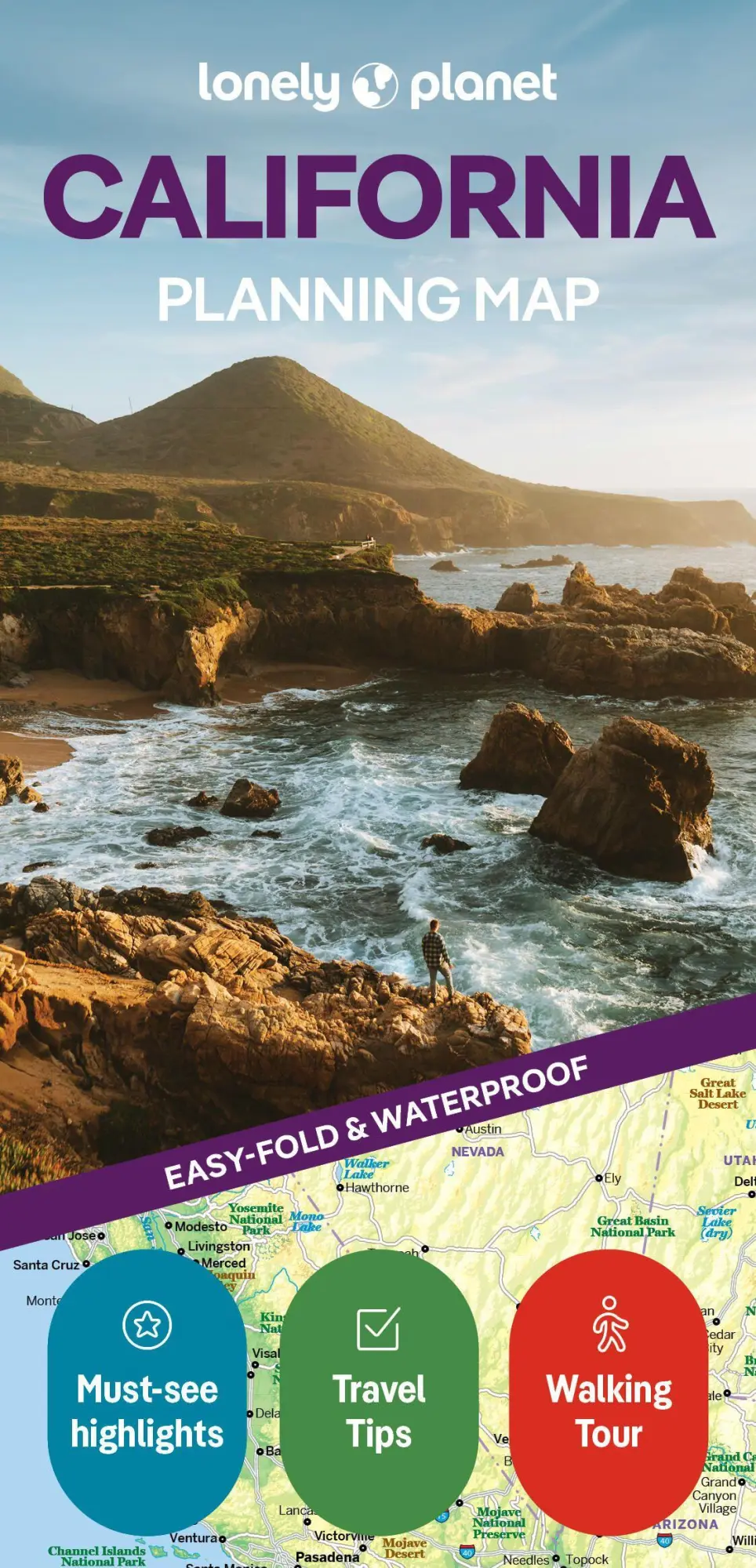 Cover: 9781788685917 | California Planning Map | Lonely Planet | (Land-)Karte | Englisch