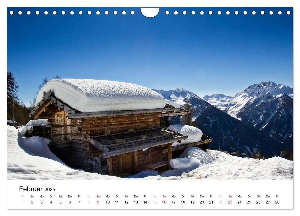Bild: 9783435495917 | Almen im Ultental (Wandkalender 2025 DIN A4 quer), CALVENDO...