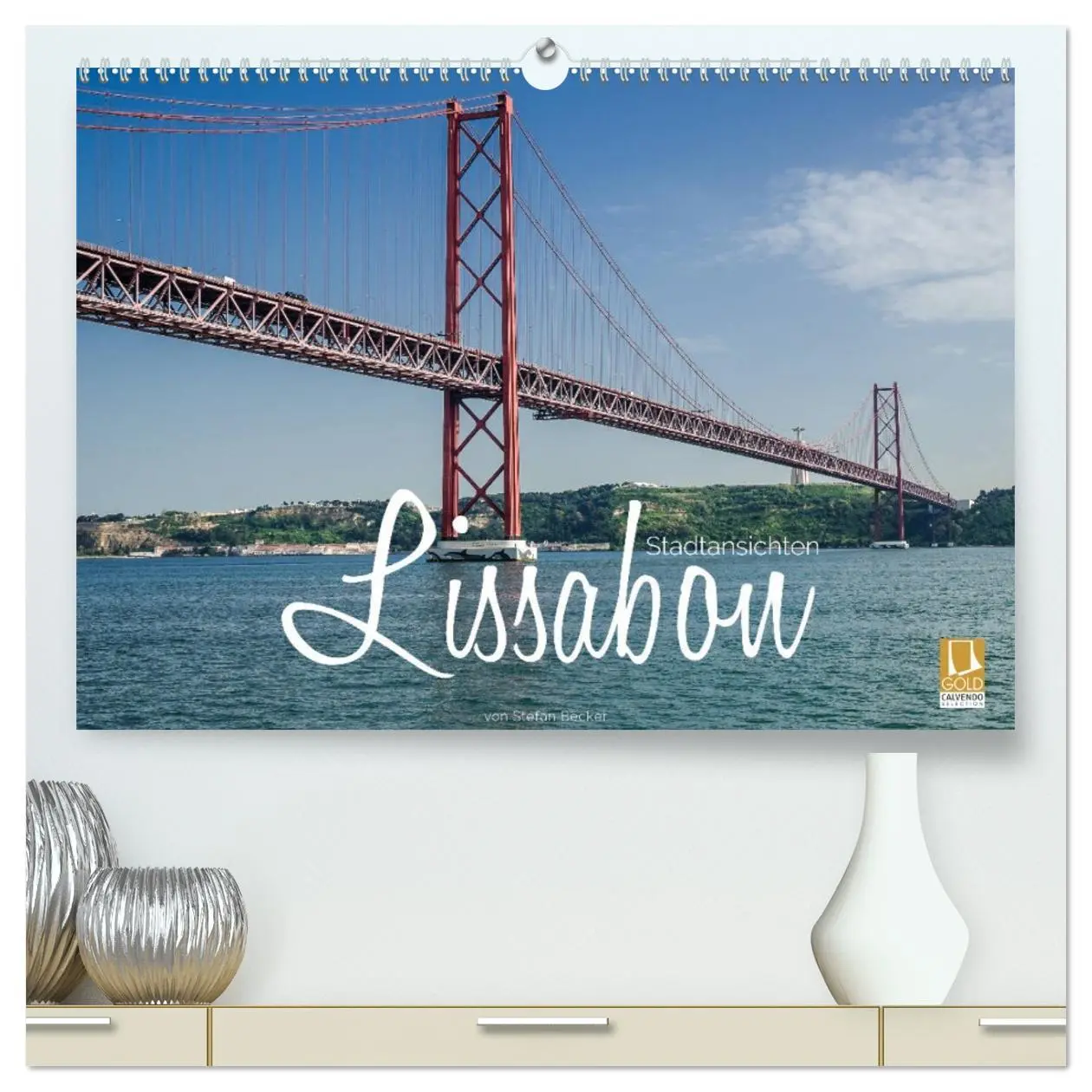 Cover: 9783457725917 | Lissabon Stadtansichten (hochwertiger Premium Wandkalender 2026 DIN...