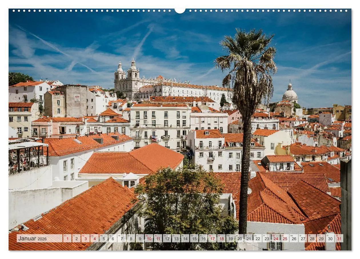 Bild: 9783457725917 | Lissabon Stadtansichten (hochwertiger Premium Wandkalender 2026 DIN...