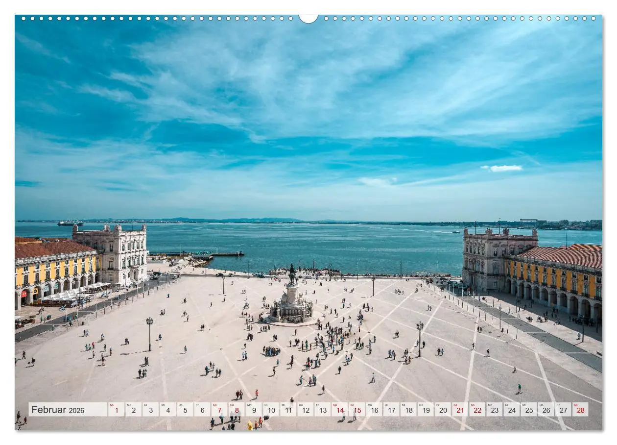 Bild: 9783457725917 | Lissabon Stadtansichten (hochwertiger Premium Wandkalender 2026 DIN...