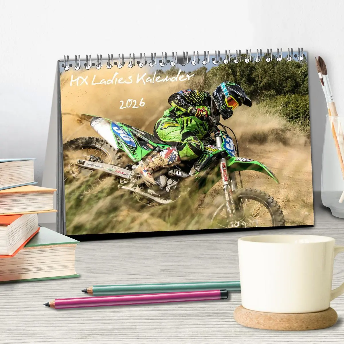 Bild: 9783457895917 | MX Ladies Kalender 2026 (Tischkalender 2026 DIN A5 quer), CALVENDO...