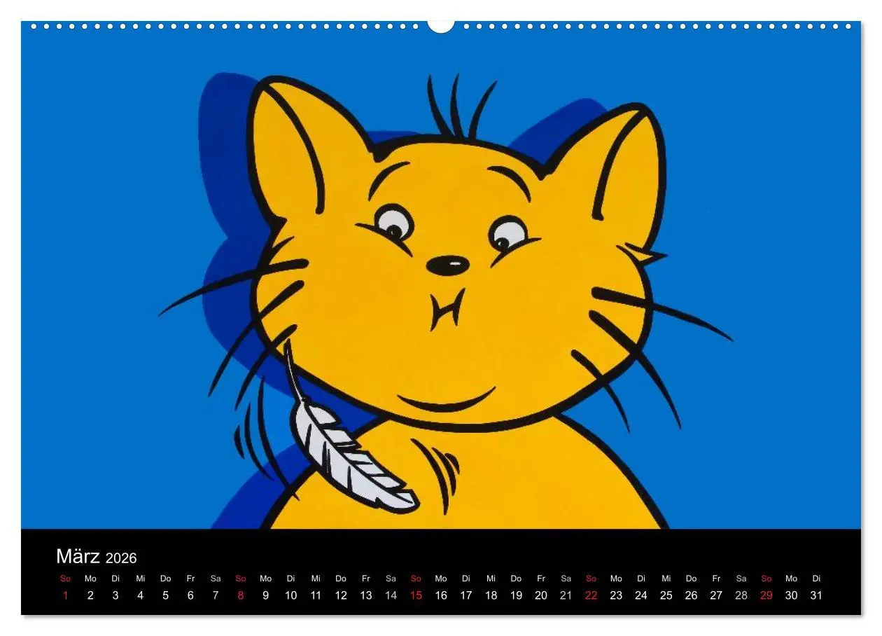 Bild: 9783516055917 | Humorvolle PopArt - Kunstkalender von Claudia Elsner (Wandkalender...