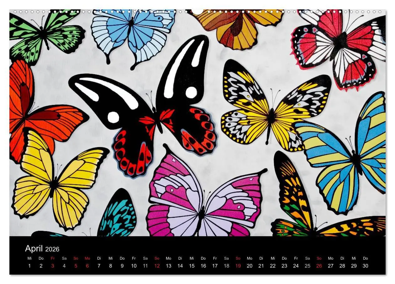 Bild: 9783516055917 | Humorvolle PopArt - Kunstkalender von Claudia Elsner (Wandkalender...