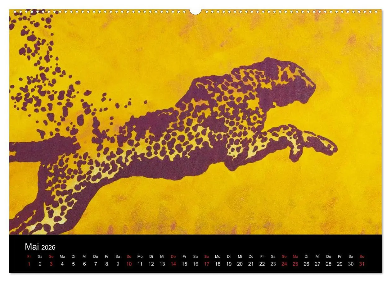 Bild: 9783516055917 | Humorvolle PopArt - Kunstkalender von Claudia Elsner (Wandkalender...