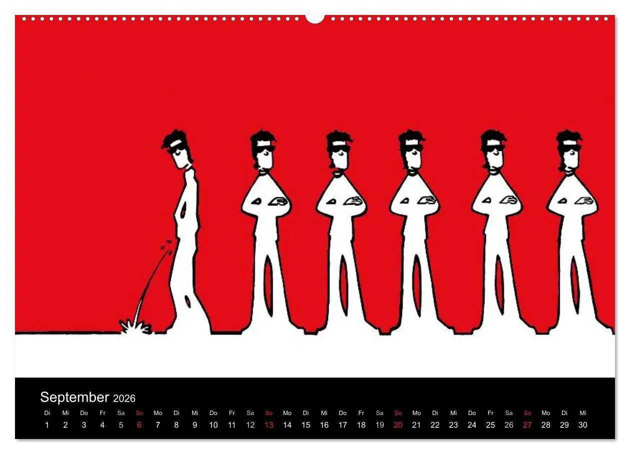 Bild: 9783516055917 | Humorvolle PopArt - Kunstkalender von Claudia Elsner (Wandkalender...