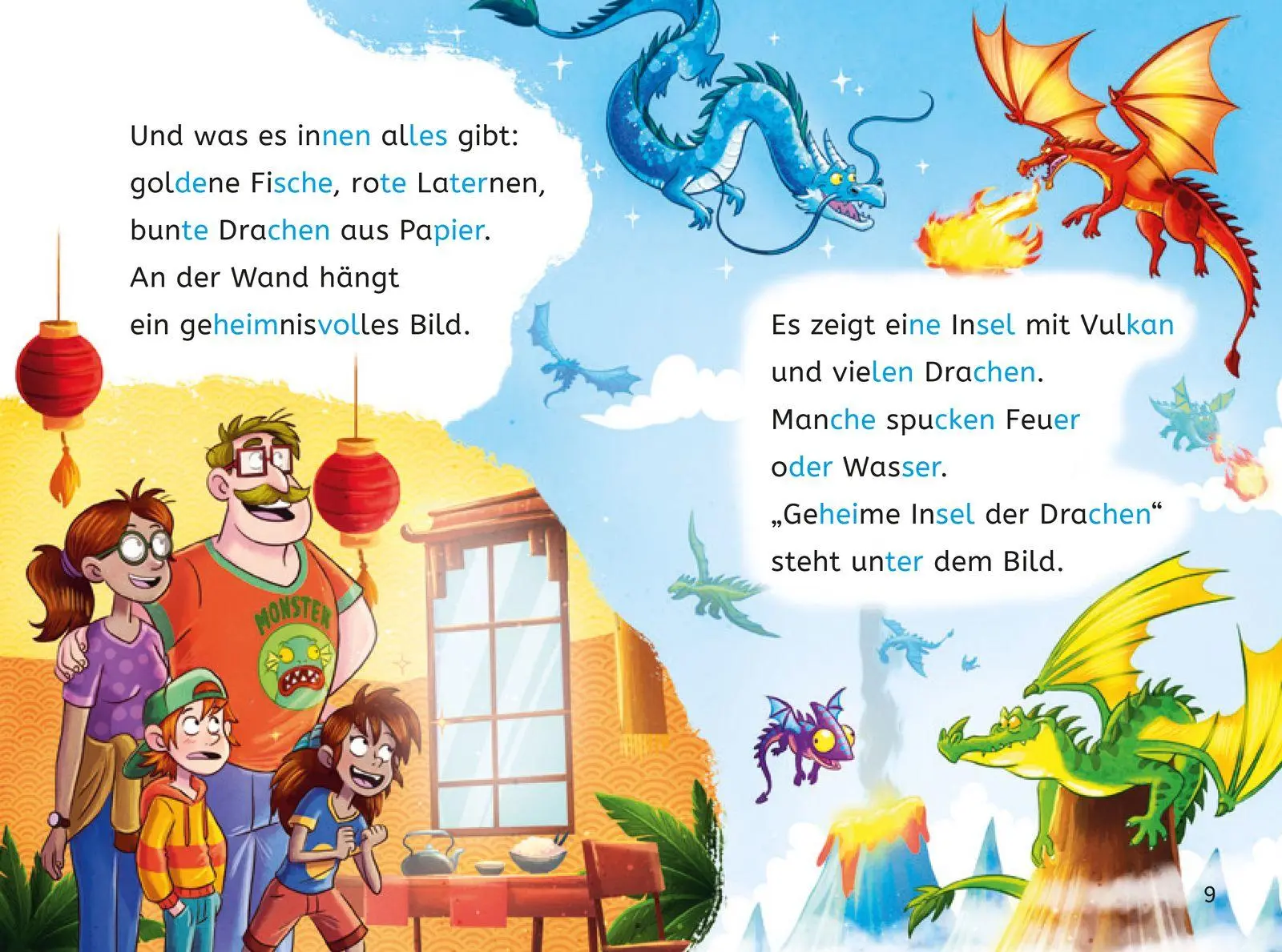 Bild: 9783737375917 | Leseprofis - Silbe-für-Silbe: Das Geheimnis der Dracheninsel, 1....