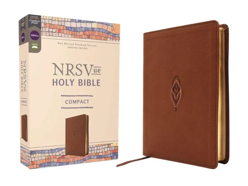 Cover: 9780310466017 | NRSVue, Holy Bible, Compact, Leathersoft, Brown, Comfort Print | Buch