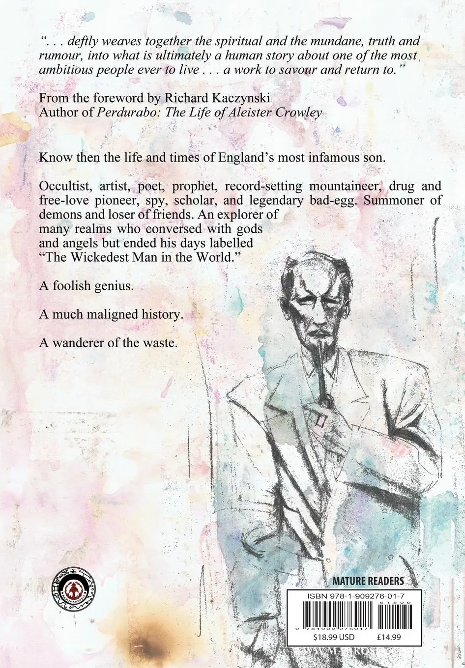 Rückseite: 9781909276017 | Aleister Crowley | Wandering the Waste | Martin Hayes | Taschenbuch