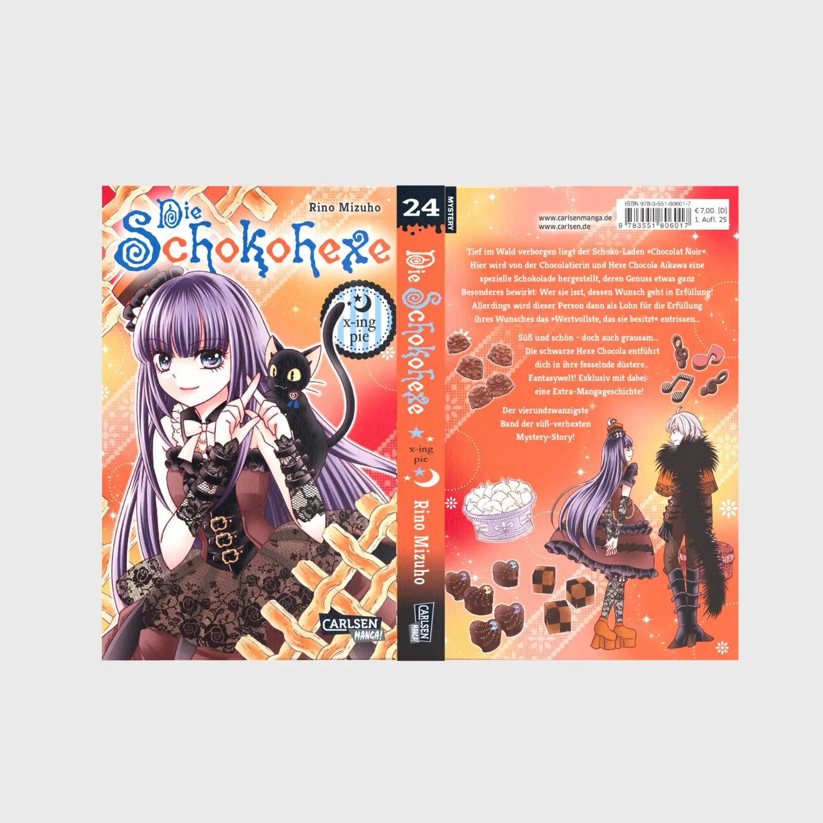 Bild: 9783551806017 | Die Schokohexe 24 | x¿ing pie Der schokosüße Mysterymanga! | Mizuho