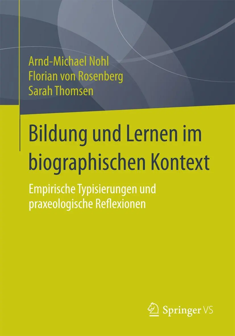 Cover: 9783658066017 | Bildung und Lernen im biographischen Kontext | Nohl (u. a.) | Buch