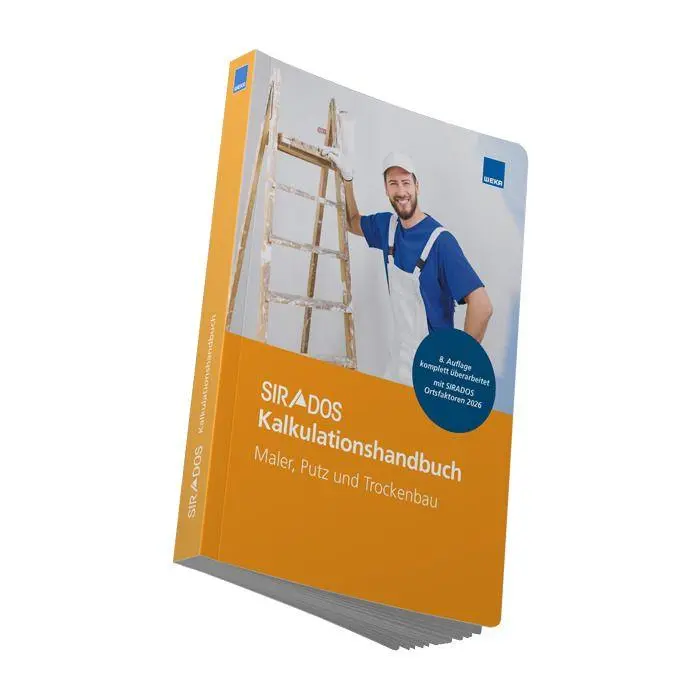 Cover: 9783811106017 | SIRADOS Kalkulationshandbuch Maler, Putz und Trockenbau | Taschenbuch