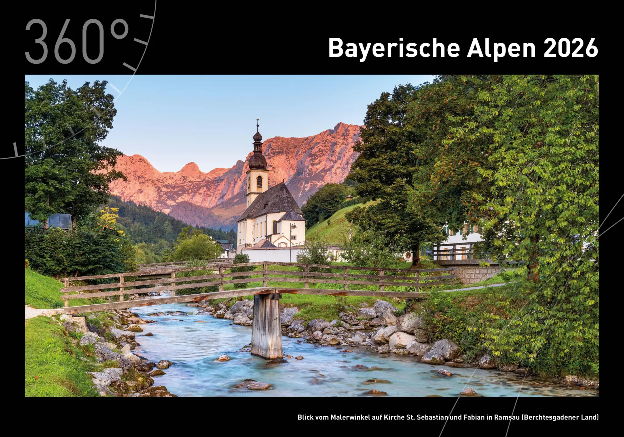 Cover: 9783968556017 | Bayerische Alpen Premiumkalender 2026 | Christian Bäck | Kalender