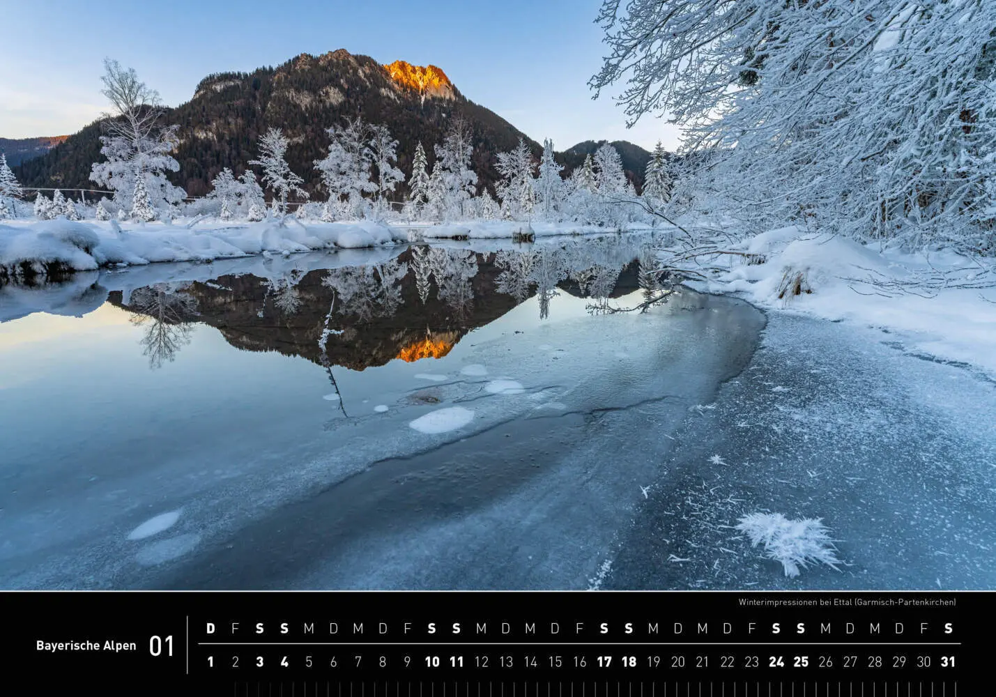 Bild: 9783968556017 | Bayerische Alpen Premiumkalender 2026 | Christian Bäck | Kalender