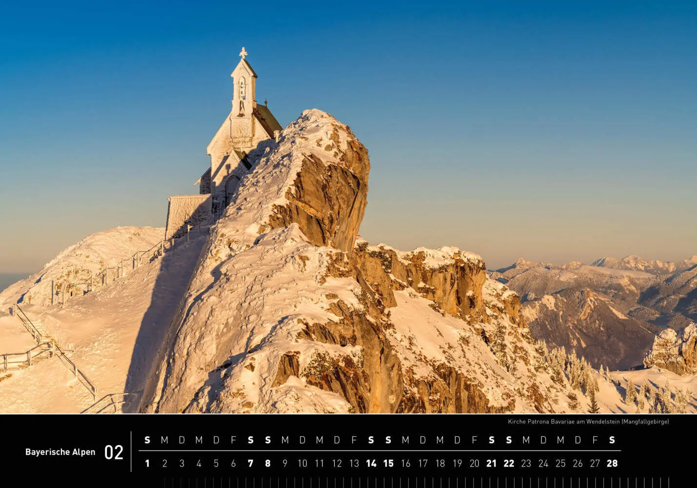 Bild: 9783968556017 | Bayerische Alpen Premiumkalender 2026 | Christian Bäck | Kalender