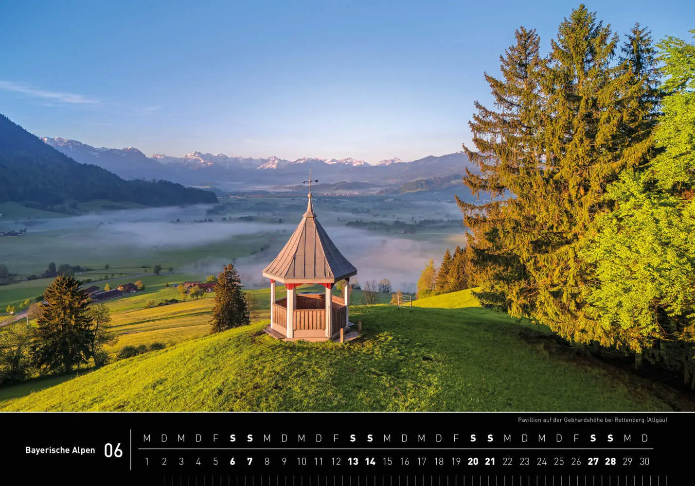Bild: 9783968556017 | Bayerische Alpen Premiumkalender 2026 | Christian Bäck | Kalender