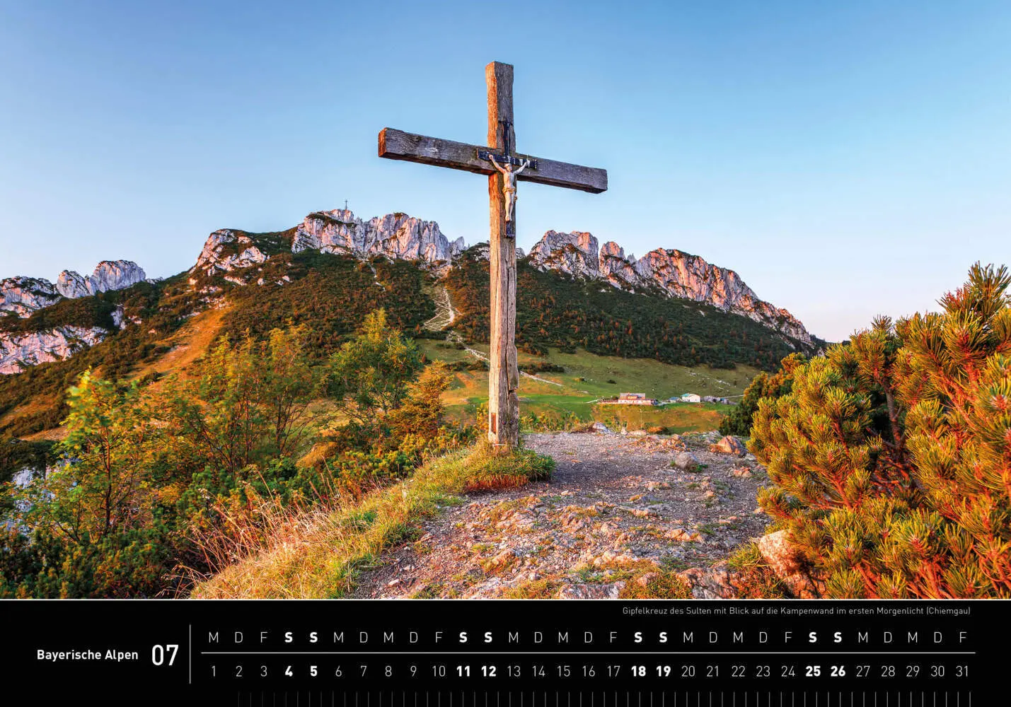 Bild: 9783968556017 | Bayerische Alpen Premiumkalender 2026 | Christian Bäck | Kalender