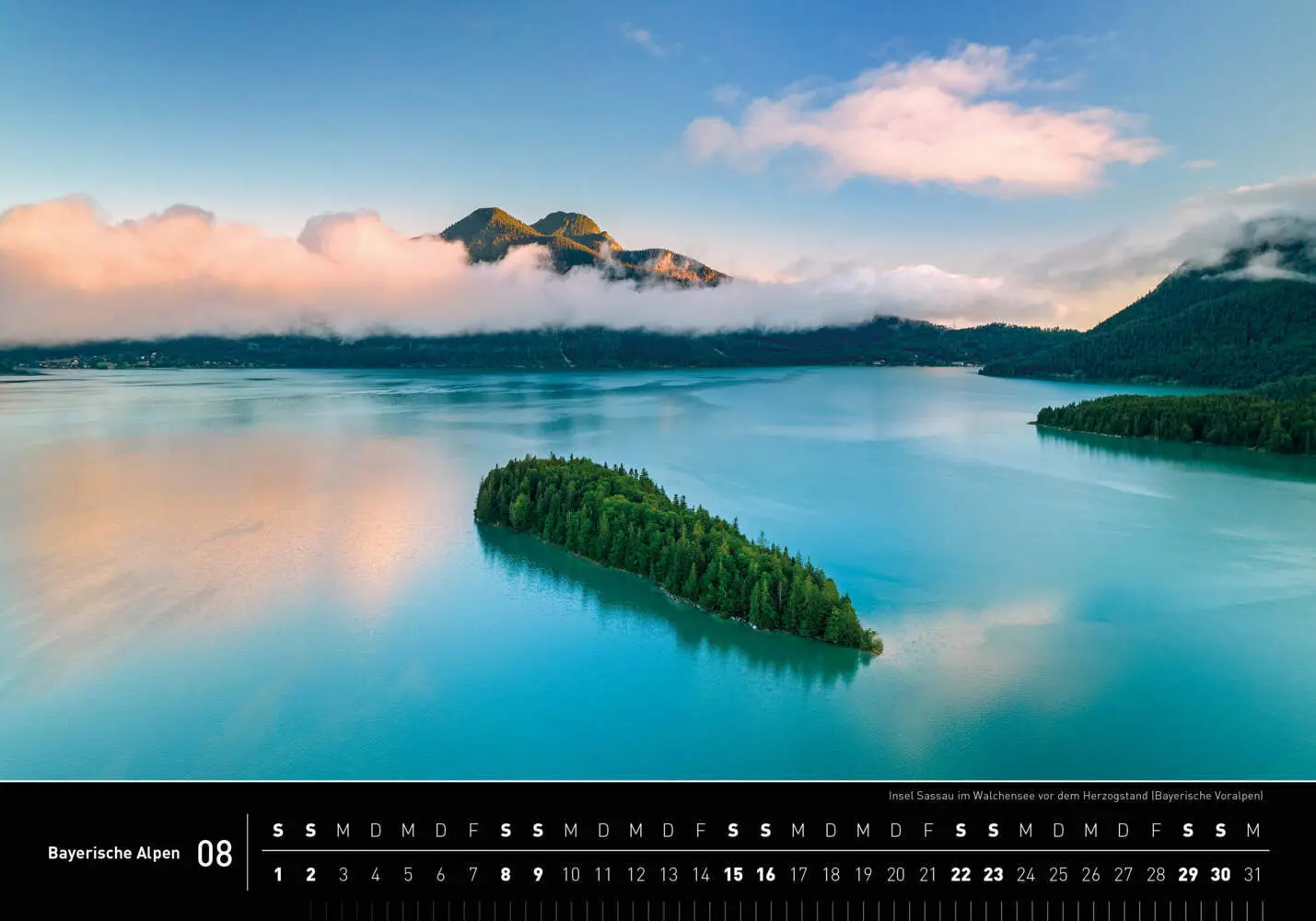 Bild: 9783968556017 | Bayerische Alpen Premiumkalender 2026 | Christian Bäck | Kalender