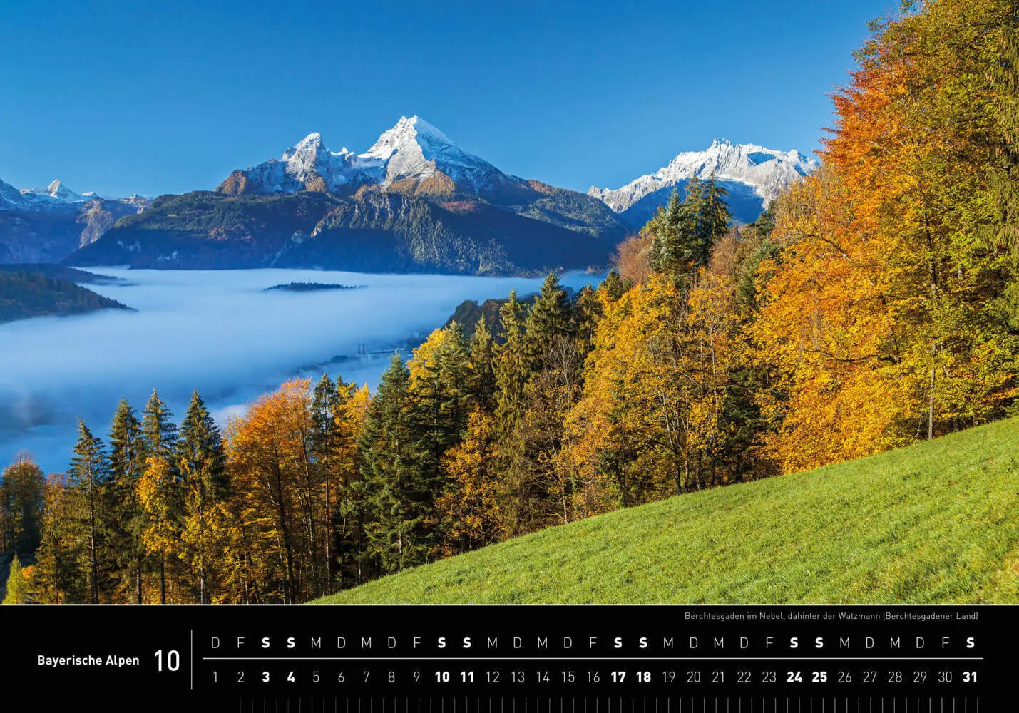Bild: 9783968556017 | Bayerische Alpen Premiumkalender 2026 | Christian Bäck | Kalender