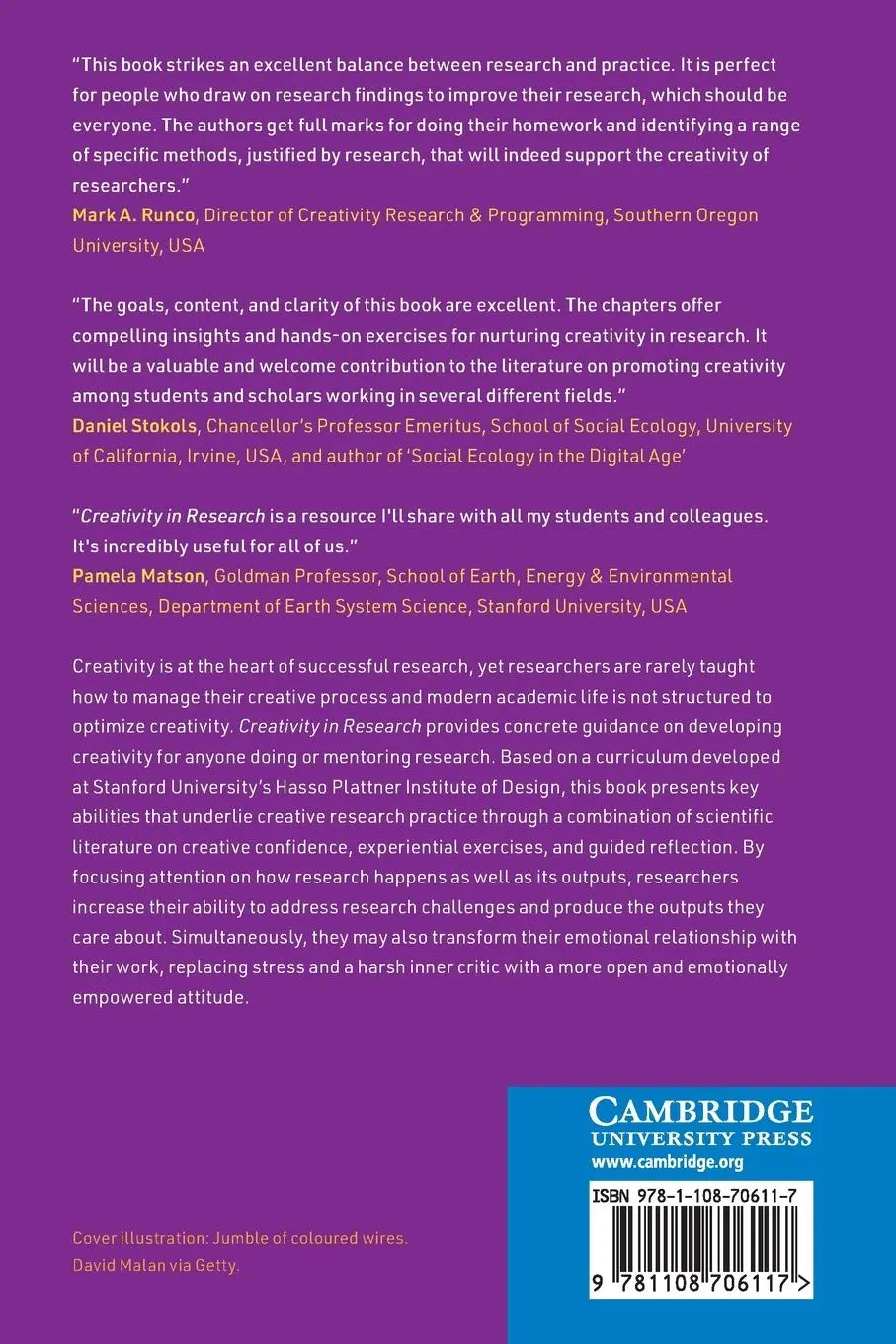 Rückseite: 9781108706117 | Creativity in Research | Nicola Ulibarri (u. a.) | Taschenbuch | 2019