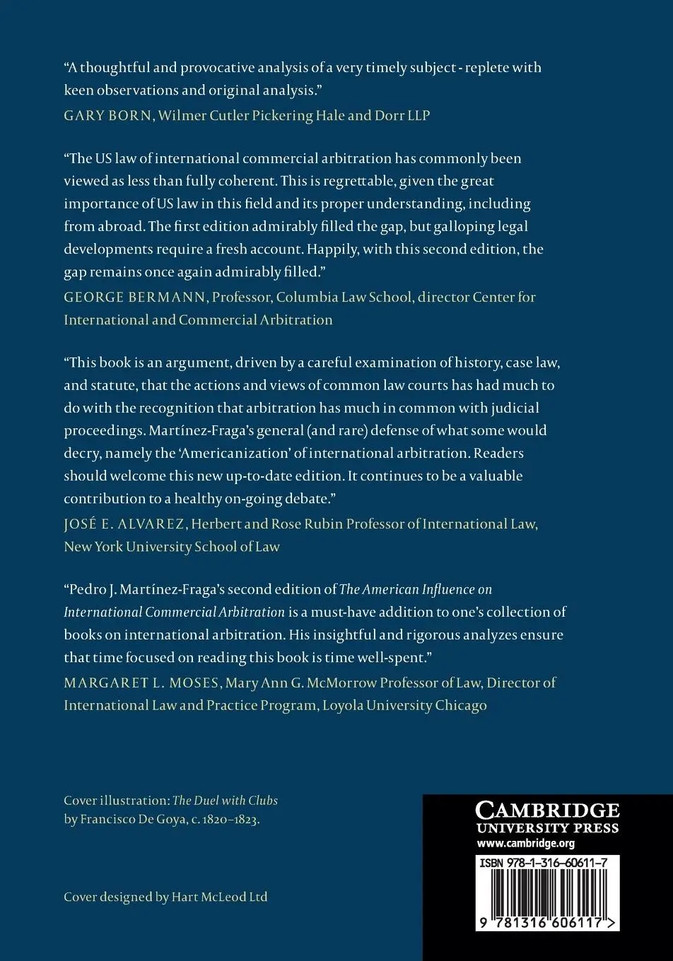 Rückseite: 9781316606117 | The American Influence on International Commercial Arbitration | Buch
