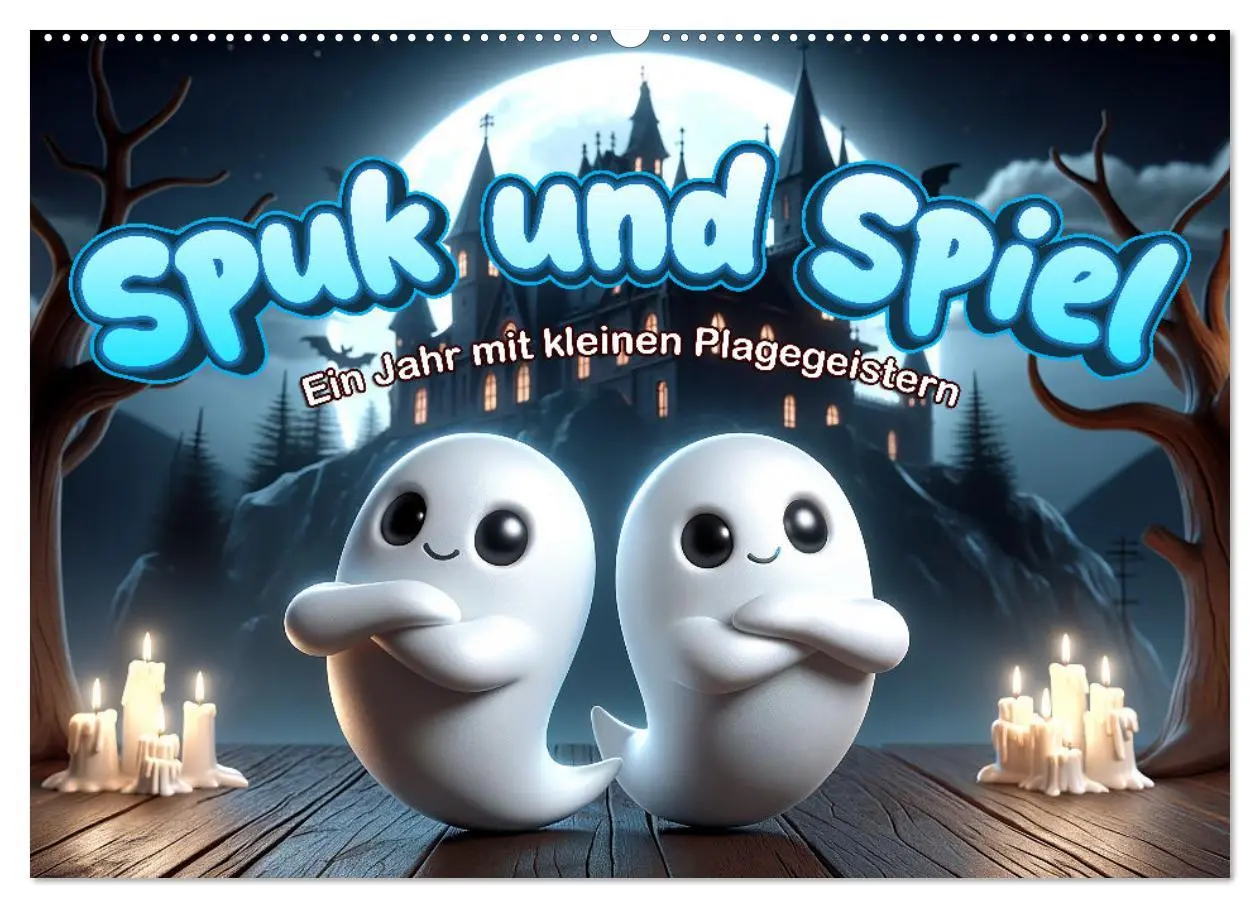 Cover: 9783457466117 | Spuk und Spiel: Ein Jahr mit kleinen Plagegeistern (Wandkalender...