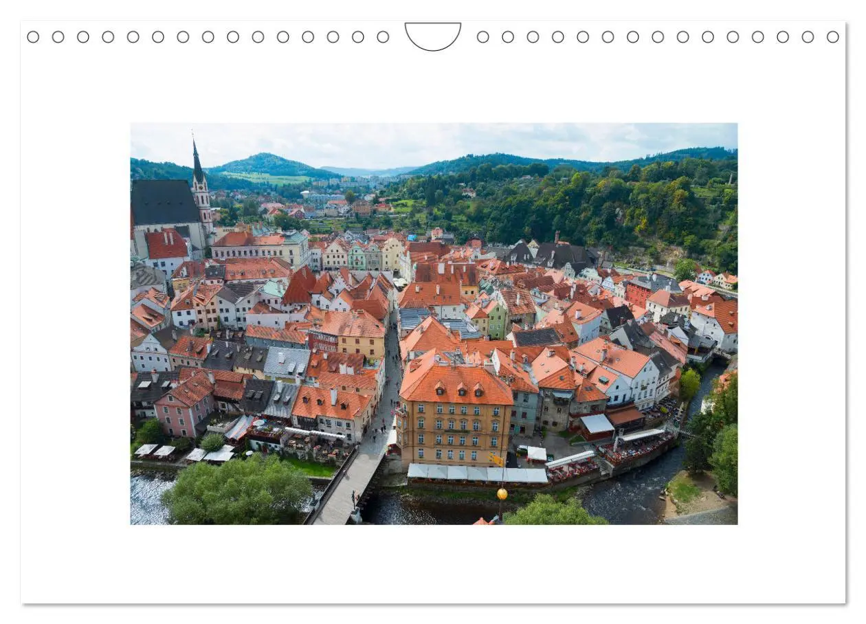 Cover: 9783457606117 | Ceský Krumlov - Böhmisch Krumau (Wandkalender 2026 DIN A4 quer),...