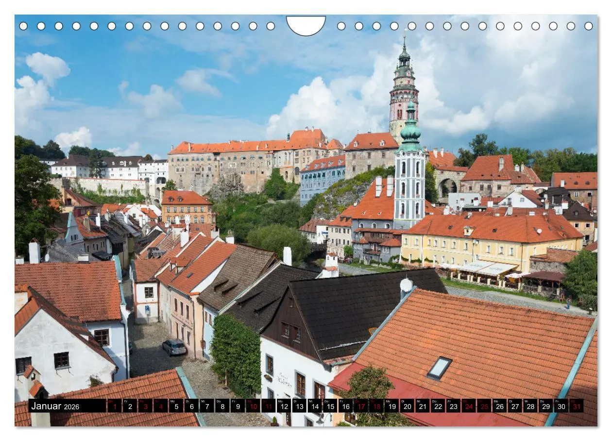 Bild: 9783457606117 | Ceský Krumlov - Böhmisch Krumau (Wandkalender 2026 DIN A4 quer),...
