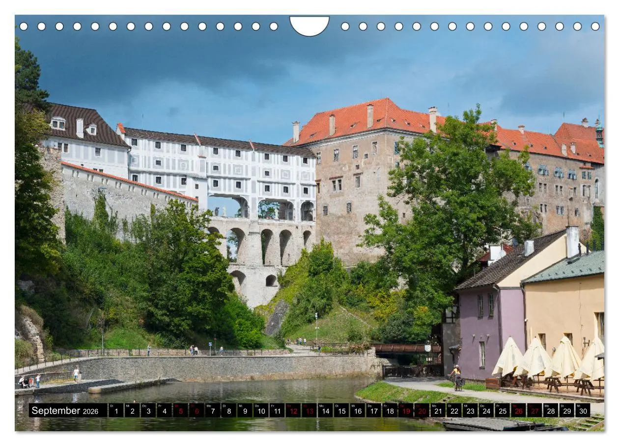 Bild: 9783457606117 | Ceský Krumlov - Böhmisch Krumau (Wandkalender 2026 DIN A4 quer),...