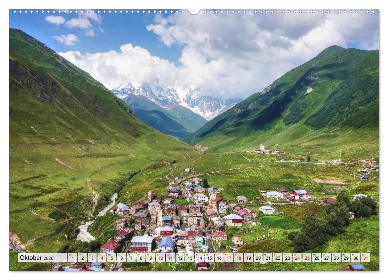 Bild: 9783457776117 | Georgien - Kirchen Klöster Kaukasus (Wandkalender 2026 DIN A2...