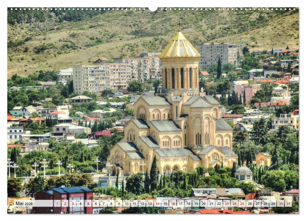 Bild: 9783457776117 | Georgien - Kirchen Klöster Kaukasus (Wandkalender 2026 DIN A2...